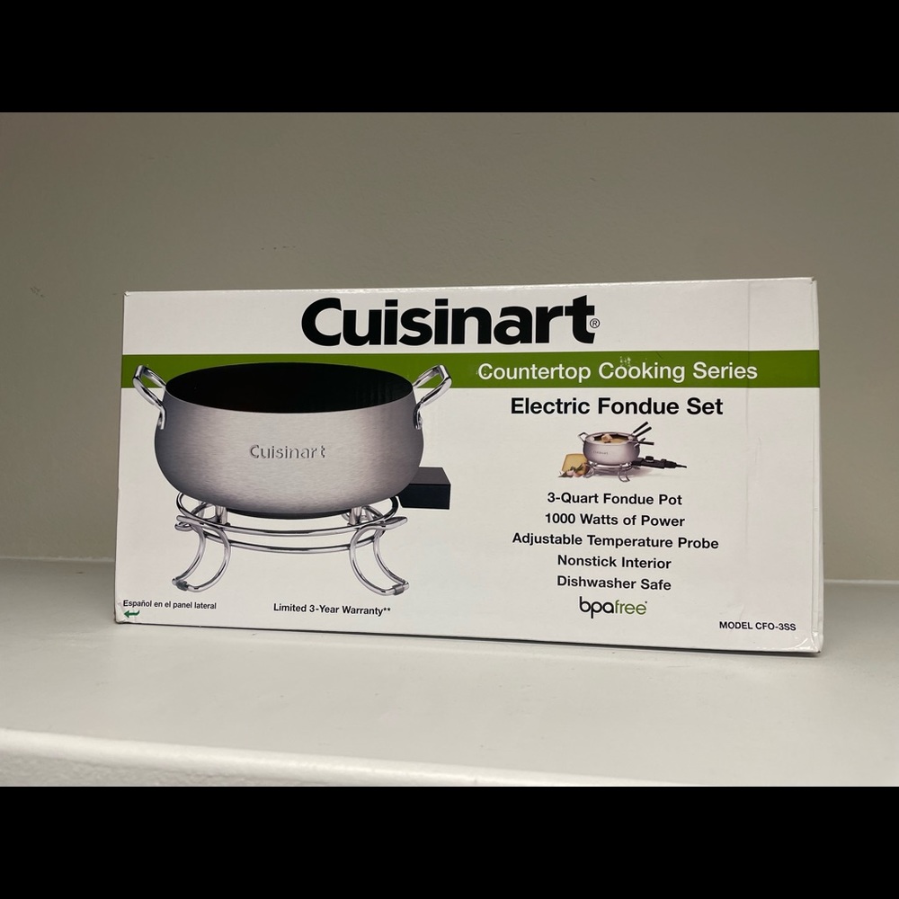 Electric Cuisinart Fondue Pot